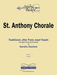 Saint Anthony Chorale Orchestra sheet music cover Thumbnail